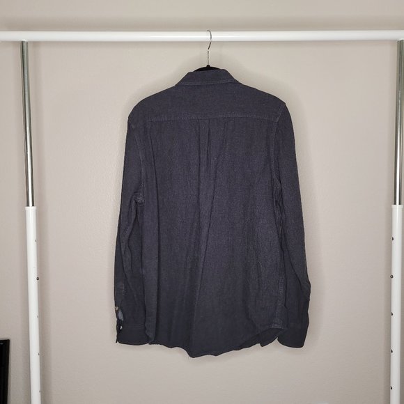 Vans Apparel Mens GRAY Button Down Shirt - Size: Small - Picture 2 of 3